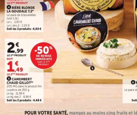 Camembert chaud GILLOT