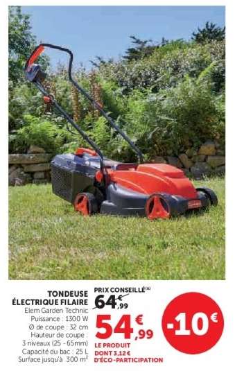 Tondeuse Electrique Filaire