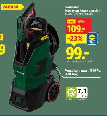 PARKSIDE Nettoyeur haute pression