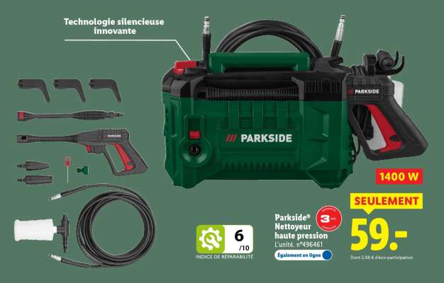 PARKSIDE Nettoyeur haute pression