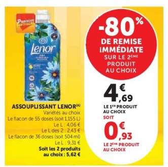 Assouplissant Lenor