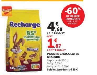 Poudre Chocolatée Nesquik