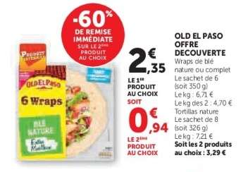 Old El Paso Offre Decouverte