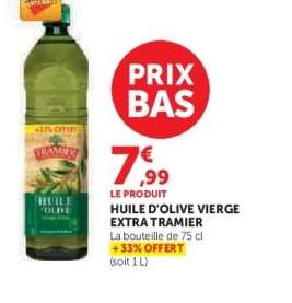 Huile d'olive vierge extra TRAMIER