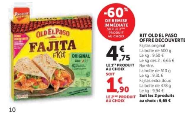 Kit Old El Paso Offre Decouverte