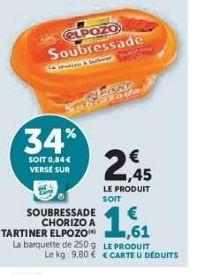 Soubressade Chorizo à Tartiner Elpozo