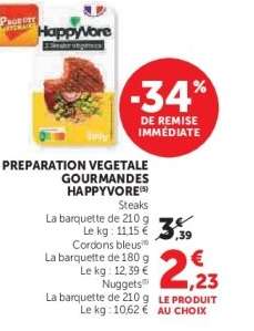 PREPARATION VEGETALE GOURMANDES HAPPYVORE