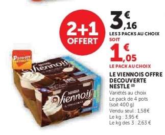 Le Viennois «Offre Découverte» NESTLÉ