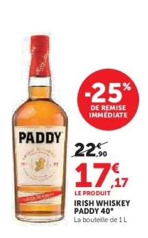 Irish Whiskey Paddy 40°