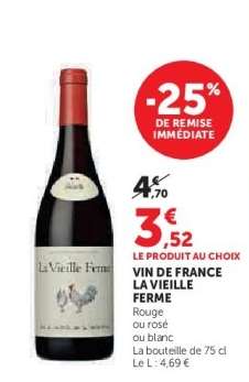 Vin de France La Vieille Ferme