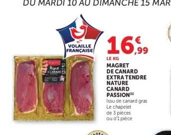 Magret de Canard Extra Tendre Nature Canard Passion