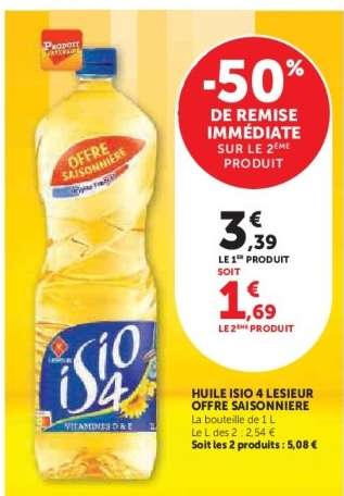 Huile Isio 4 Lesieur