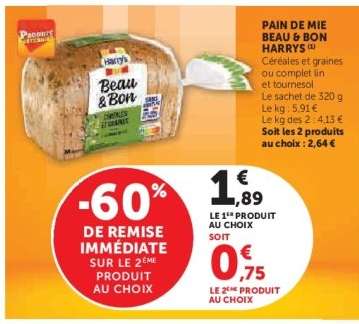 Pain de Mie Beau & Bon Harrys