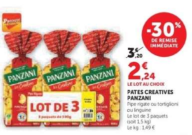 PATES CREATIVES PANZANI