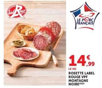 Rosette Label Rouge VPF Montagne Noire