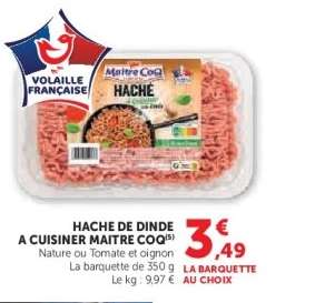 Haché De Dinde À Cuisiner Maître Coq