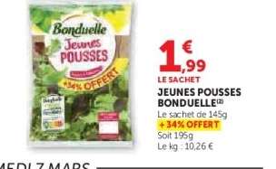 Jeunes pousses BONDUELLE