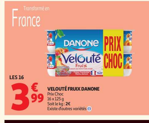 VELOUTÉ FRUIX “DANONE”