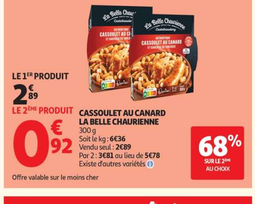 Cassoulet Au Canard La Belle Chaurienne
