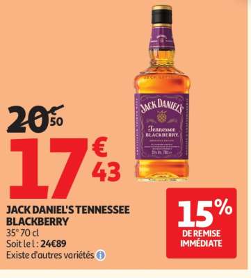 JACK DANIEL'S TENNESSEE BLACKBERRY