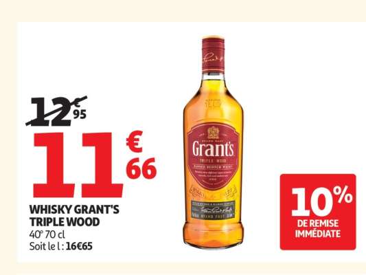 Whisky Grant's Triple Wood