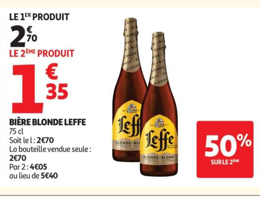 Bière Blonde Leffe*