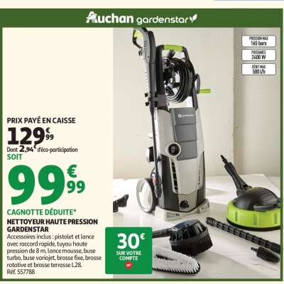 Nettoyeur Haute Pression Gardenstar