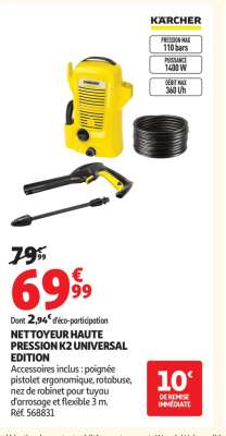 Nettoyeur Haute Pression K2 Universal Edition