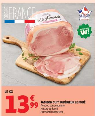 Jambon Cuit Supérieur Le Foué