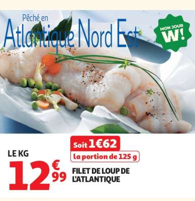 Filet De Loup De L'atlantique