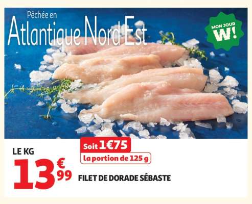 FILET DE DORADE SÉBASTE