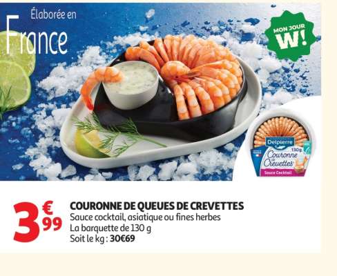 Couronne De Queues De Crevettes