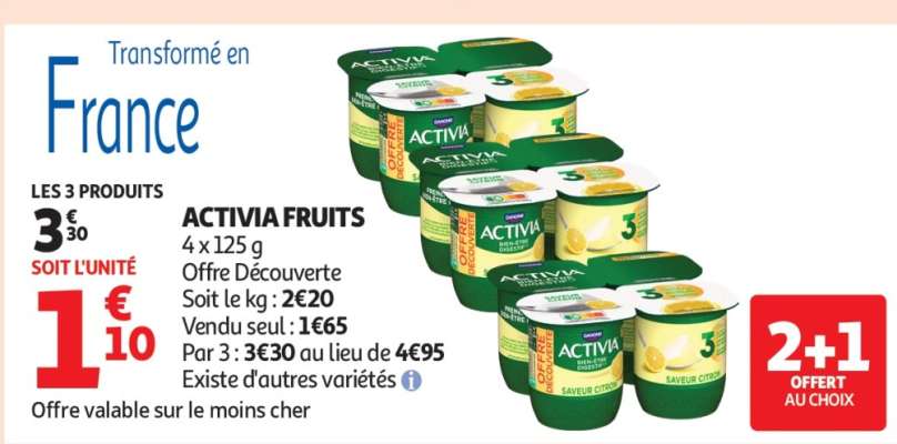 Activia Fruits