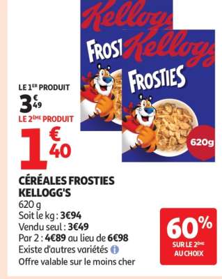 Céréales Frosties Kellogg's