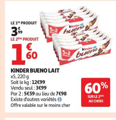 Kinder Bueno Lait