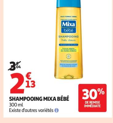 Shampooing Mixa Bébé