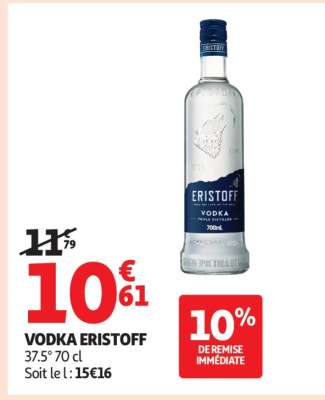 Vodka Eristoff*