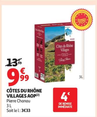 Côtes Du Rhône Villages Aop*