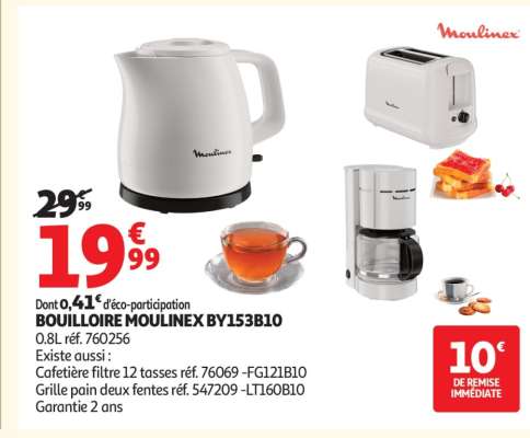 BOUILLOIRE MOULINEX BY153B10