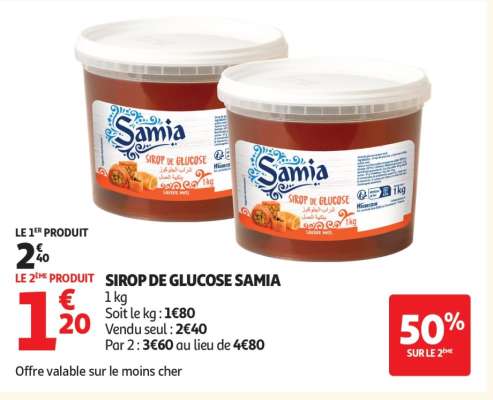 Sirop De Glucose Samia