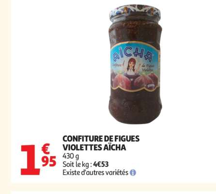 Confiture De Figues Violettes Aïcha