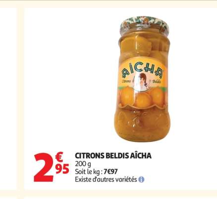 CITRONS BELDIS AÏCHA