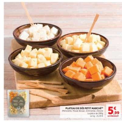 PLATEAU DE DÉS PETIT MARCHÉ