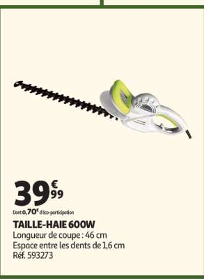 TAILLE-HAIE 600W