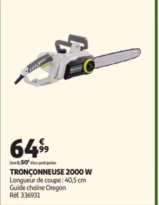 Tronçonneuse 2000 W