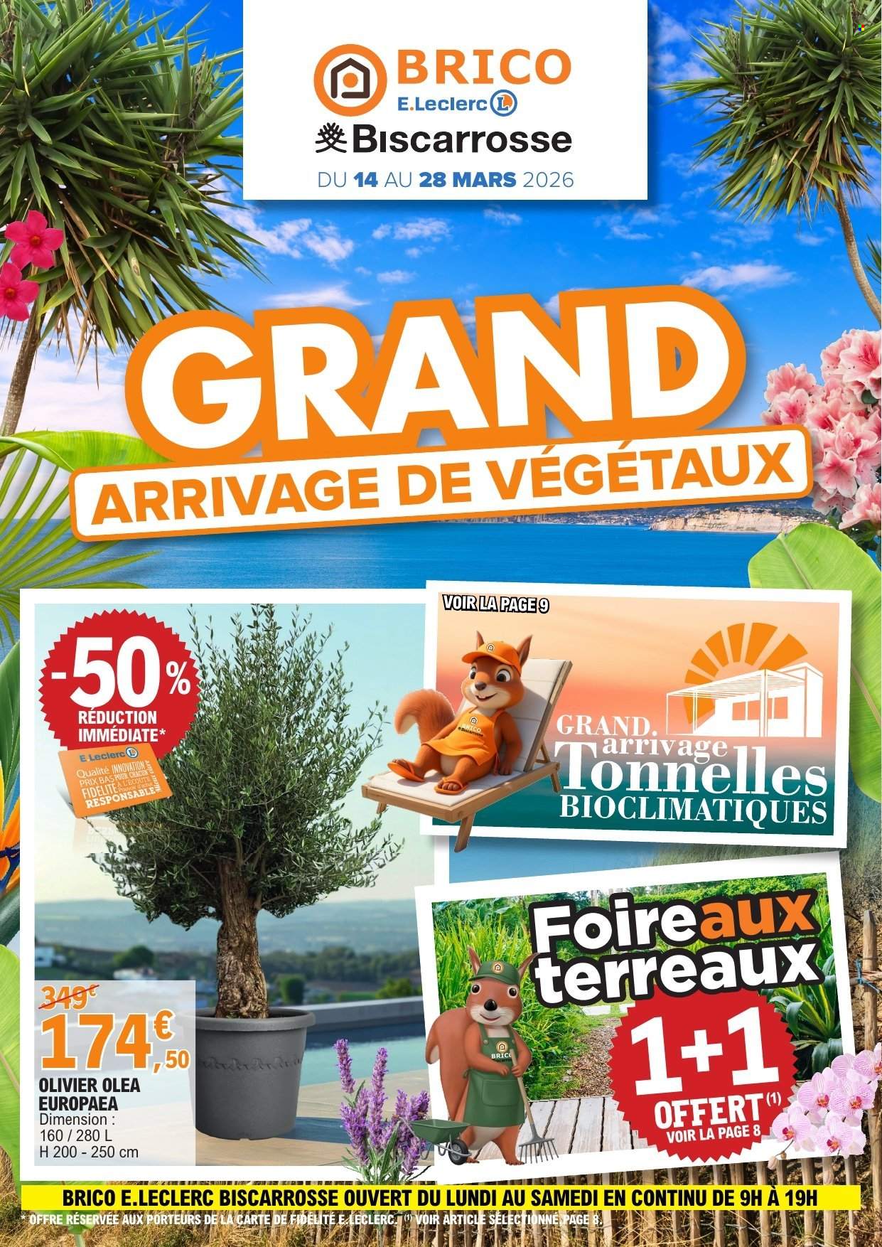 Catalogue E.Leclerc - 14/03/2026 - 28/03/2026. Page 1