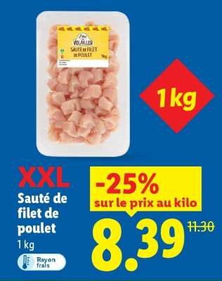Sauté de filet de poulet