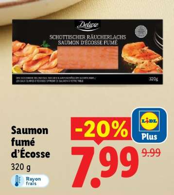 Saumon Fumé d'Écosse