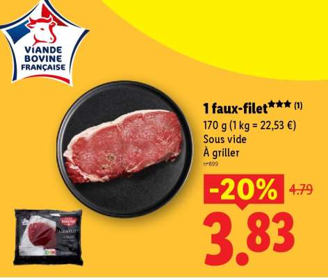1 faux-filet