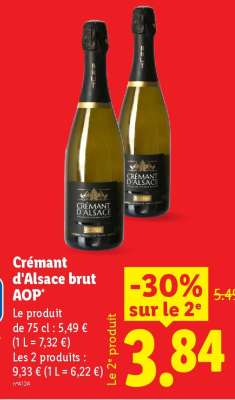 Crémant d'Alsace brut AOP
